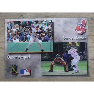 Omar Vizquel Sandy Alomar 3D Hologram MLB Players Card 5x7" Magic Motion